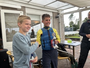 2 winnaars optimist groen